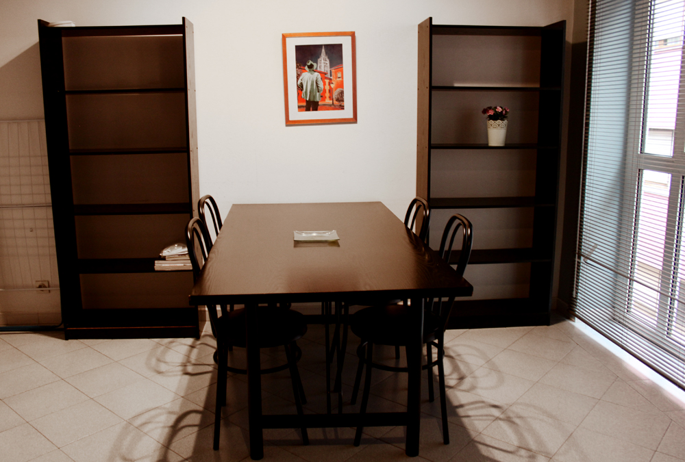 salón de apartamento estudio