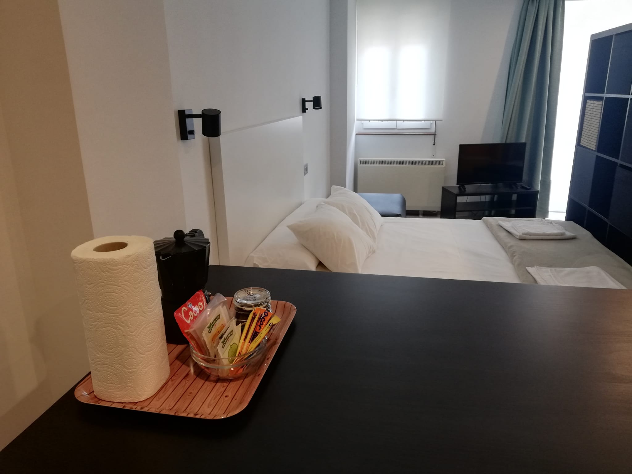 Apartamento estudio mesa alta